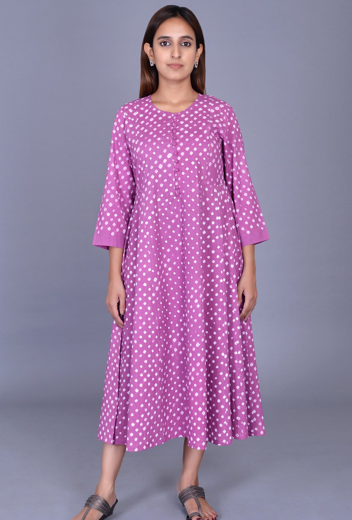 Bandhani Kali Dress