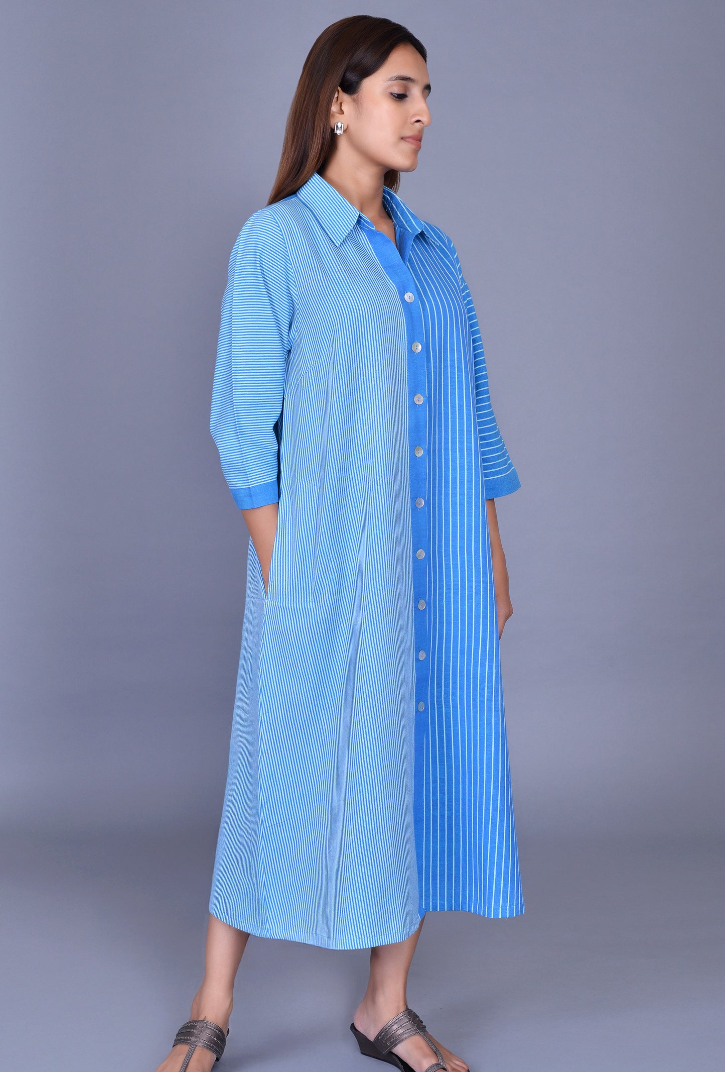 Blue kala cotton Dress