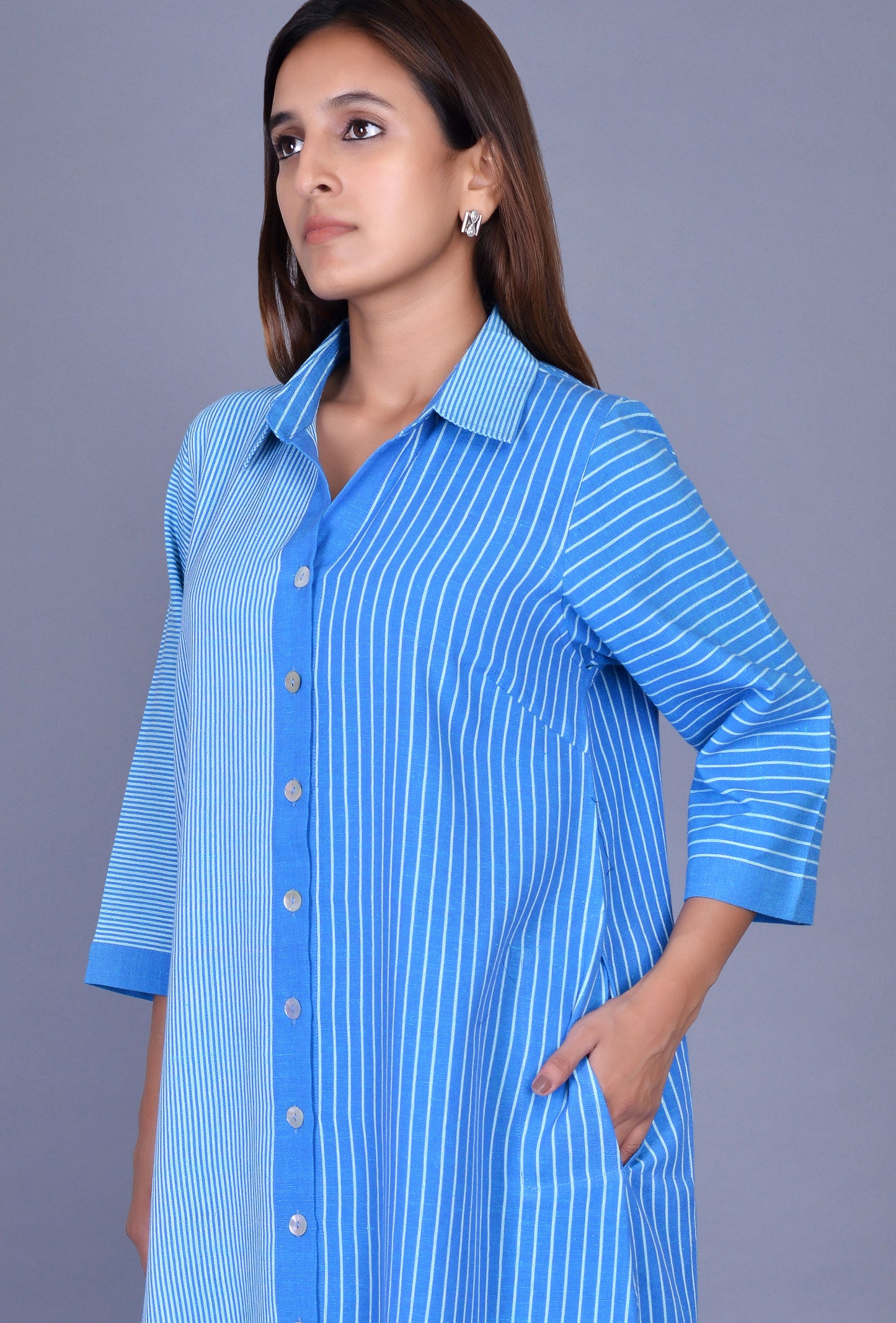 Blue kala cotton Dress