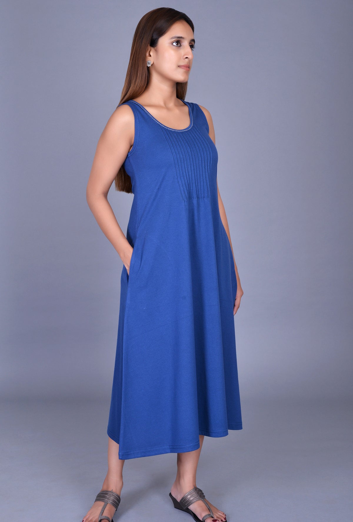 Sleeveless Knit Dress