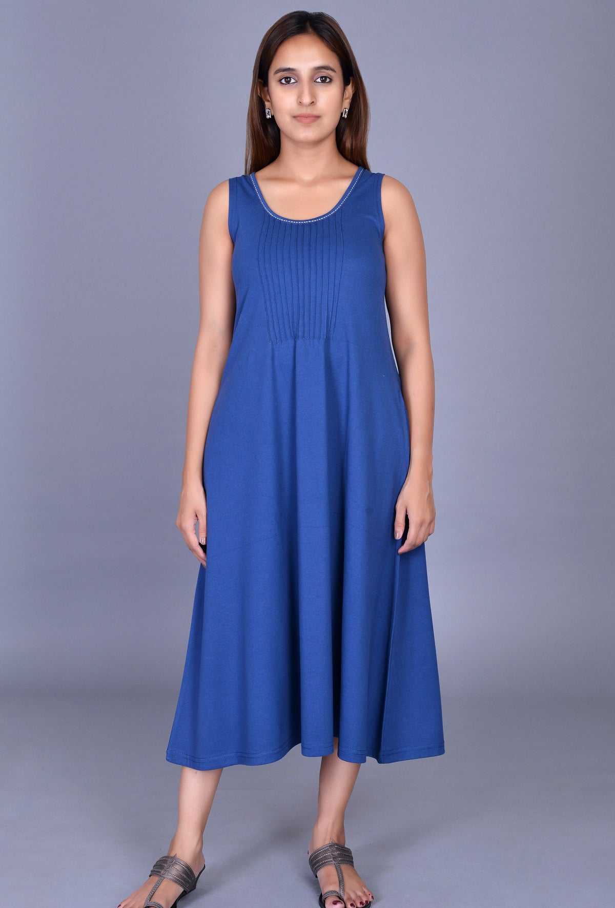 Sleeveless Knit Dress