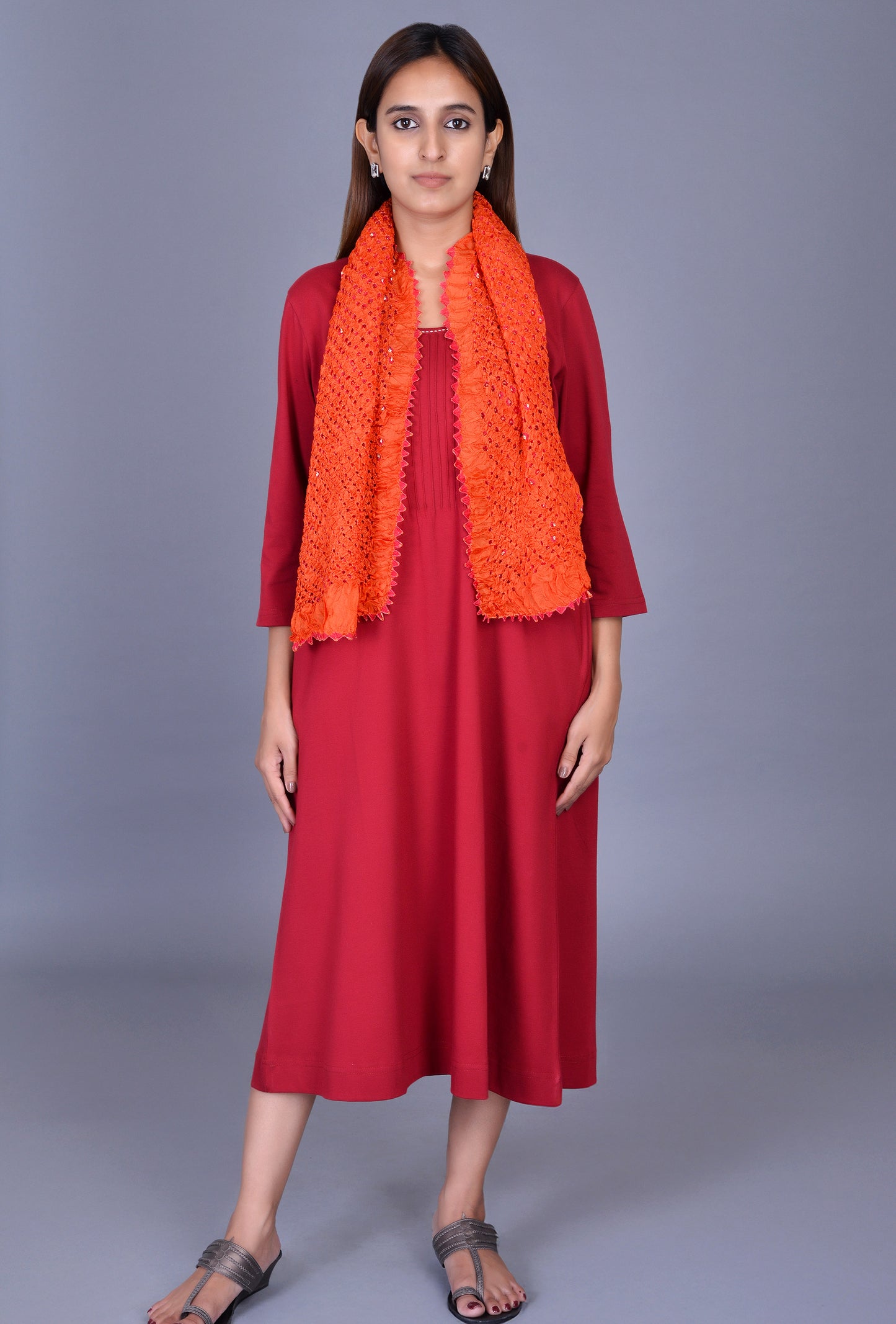 Knit Pintuck Dress