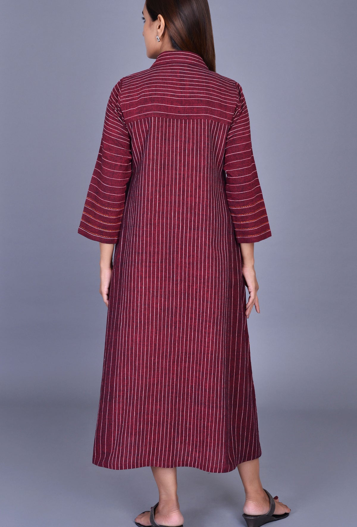 Striped cotton Dress