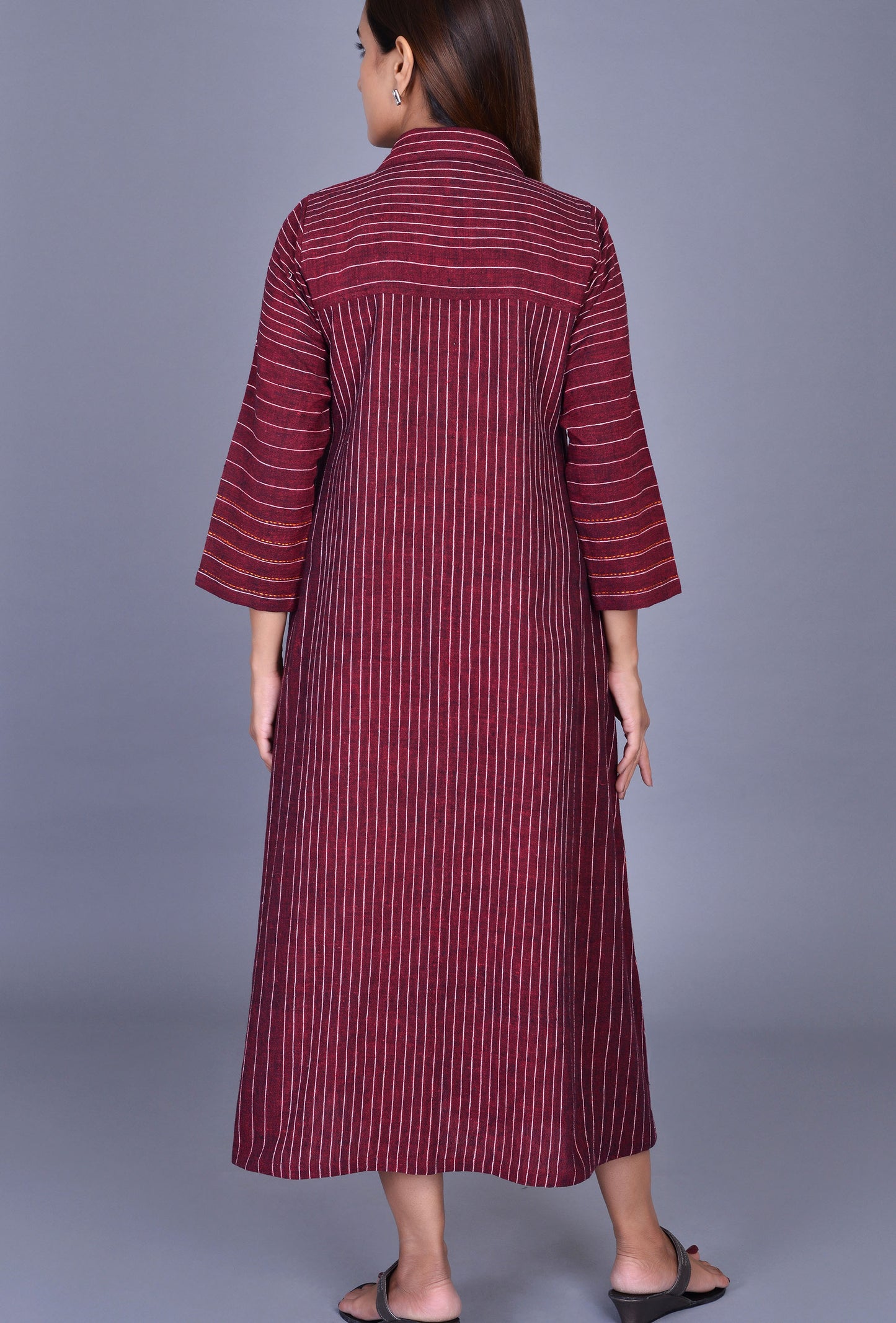 Striped cotton Dress