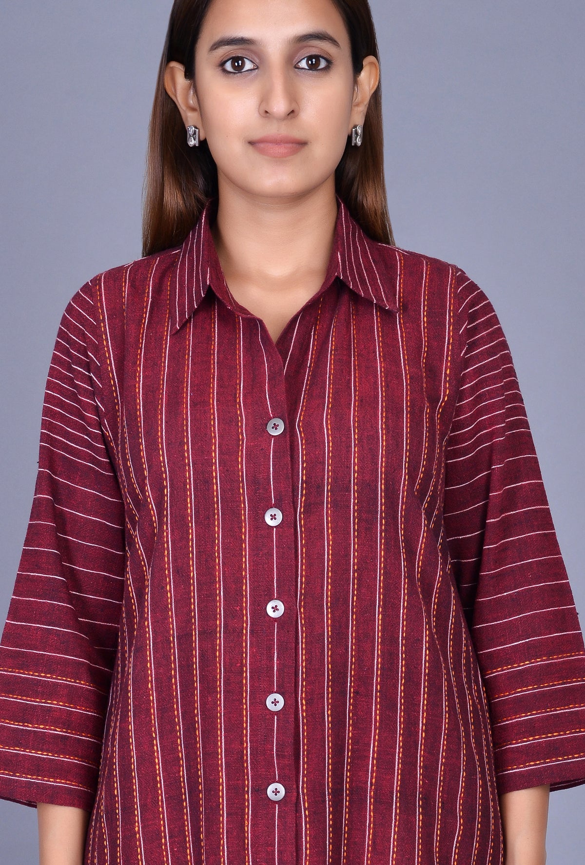Striped cotton Dress
