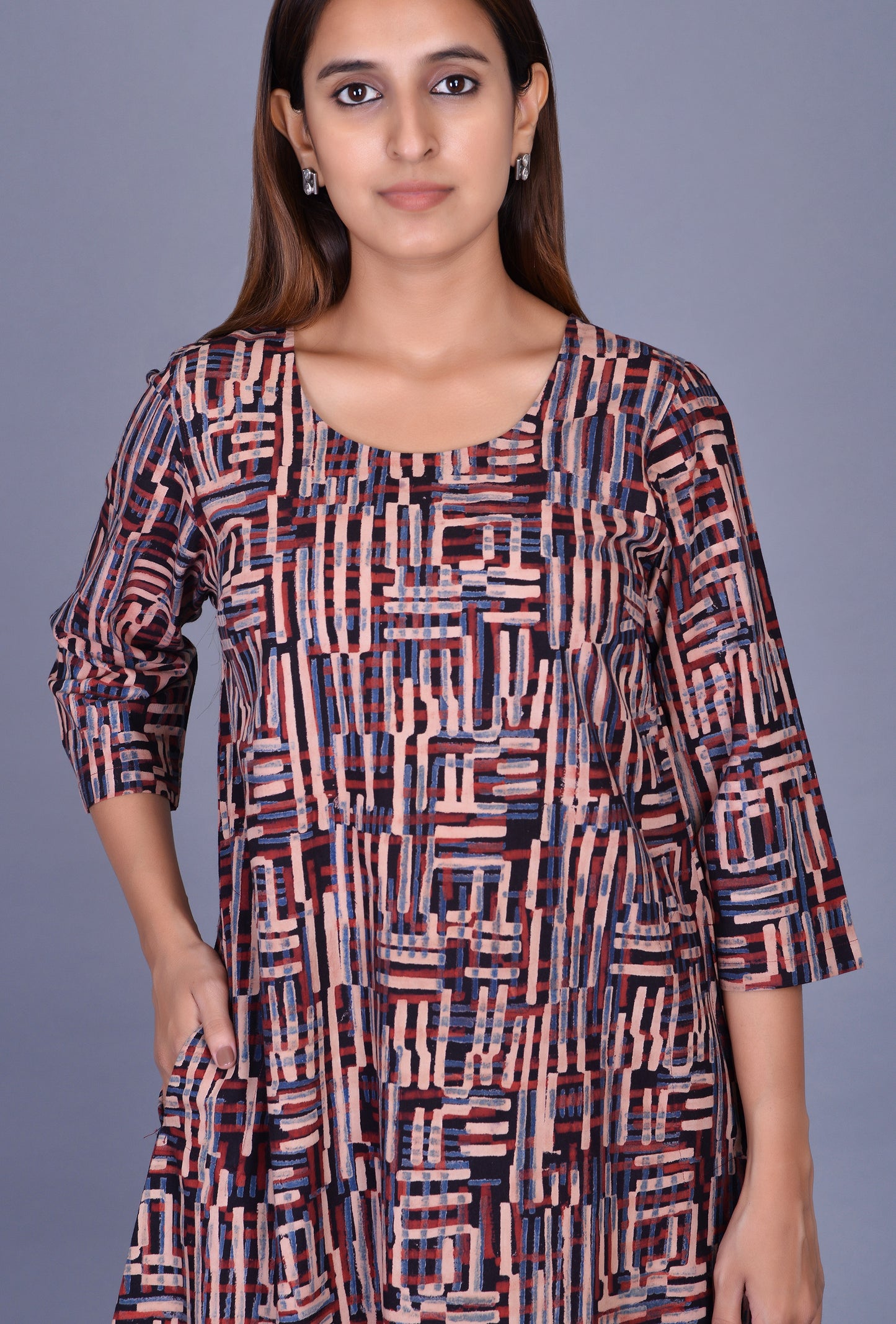 Block Print Dress