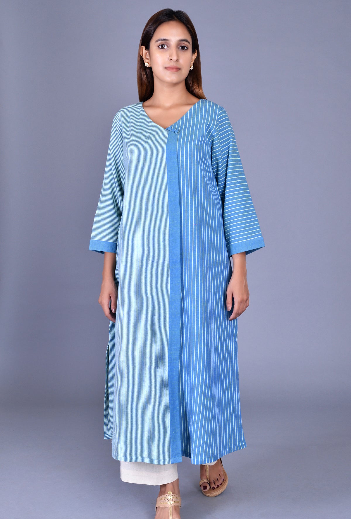 Blue kala cotton Kurta