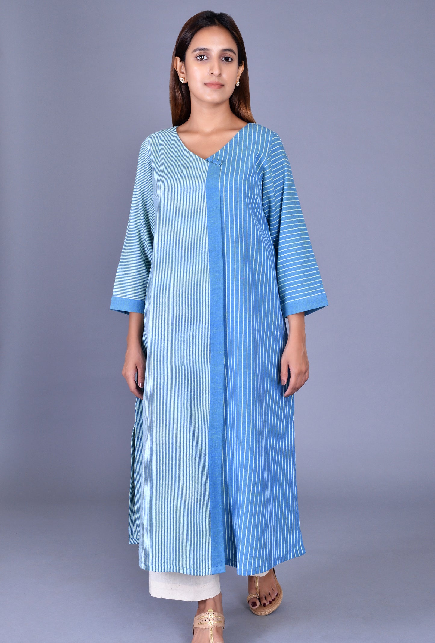 Blue kala cotton Kurta
