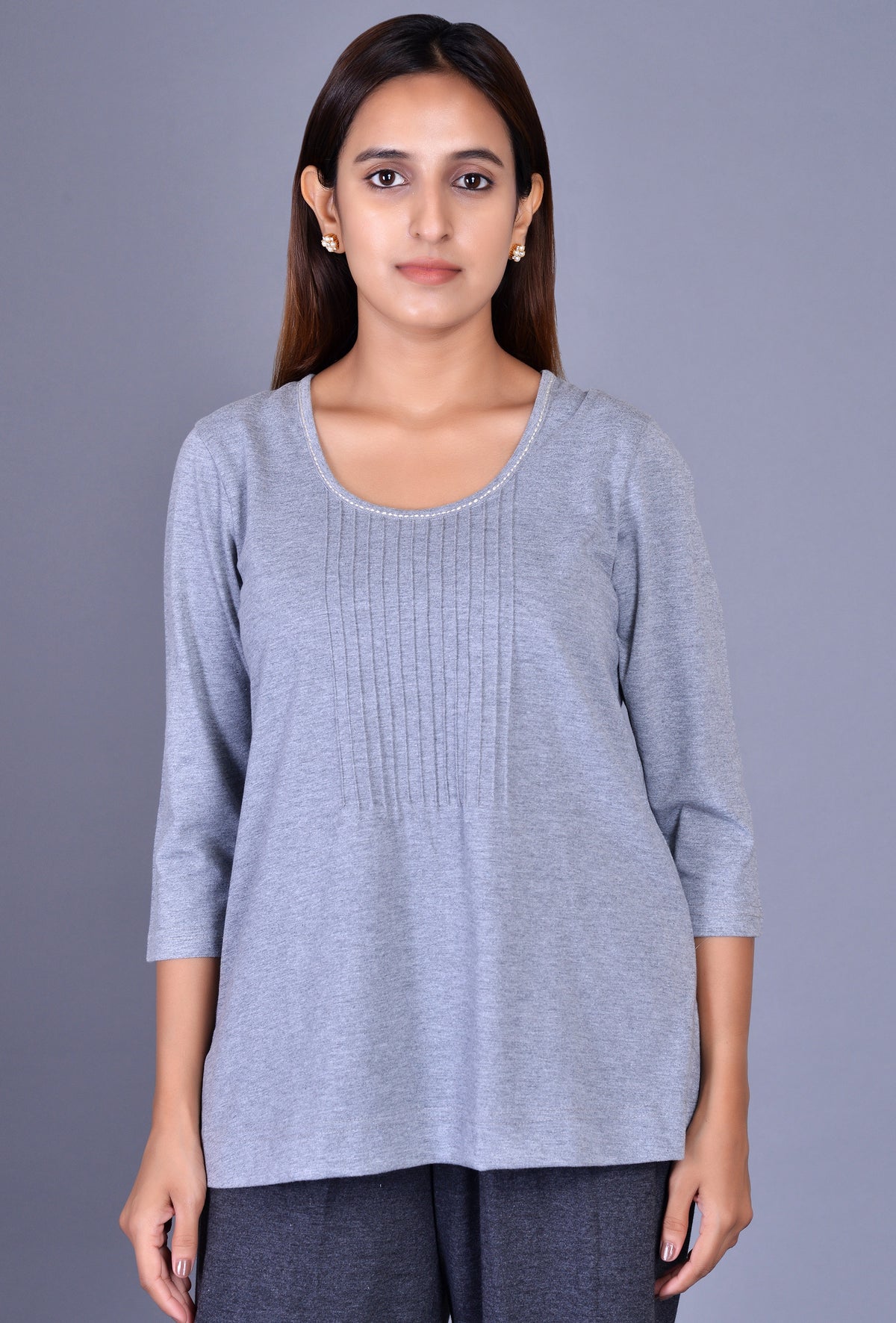 Grey Knit Tank