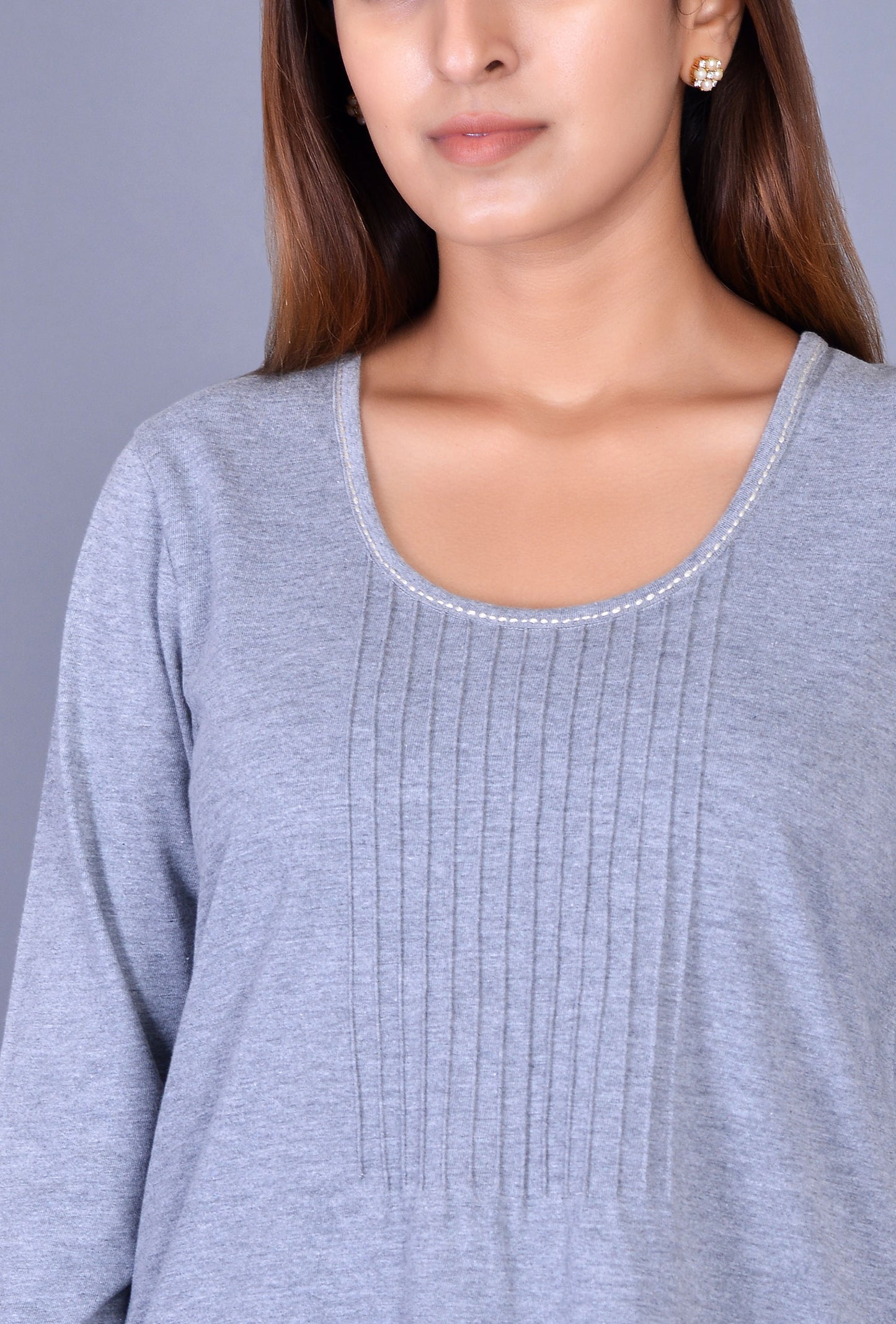Grey Knit Tank