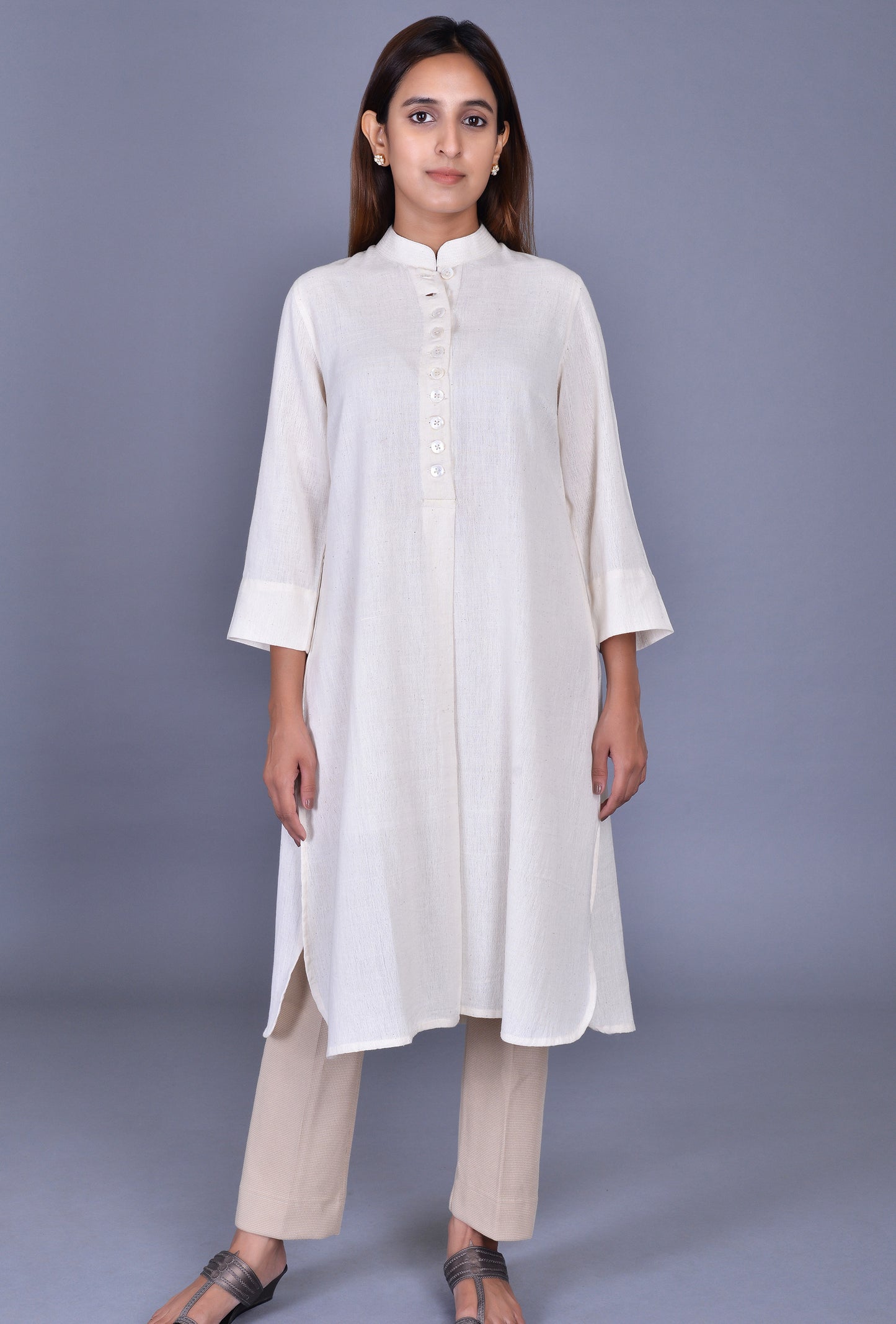 Off White Kala cotton Tunic