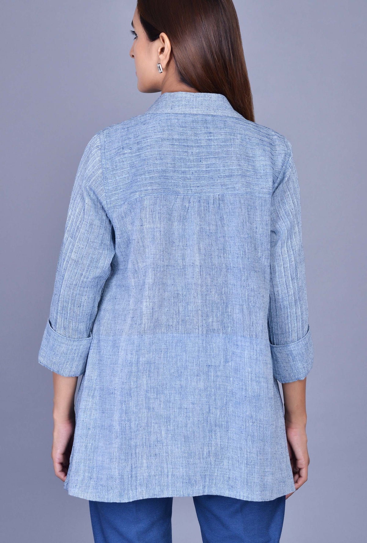 Blue Kala Cotton Shirt