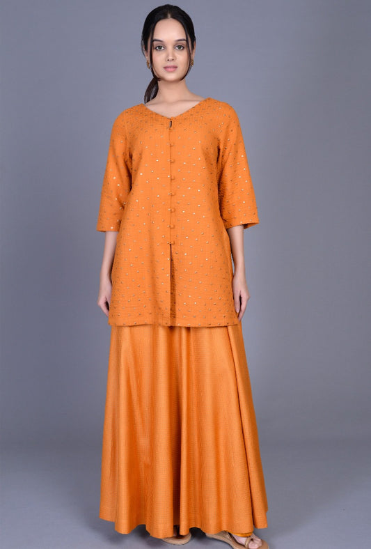 Silk Lehenga Ensemble