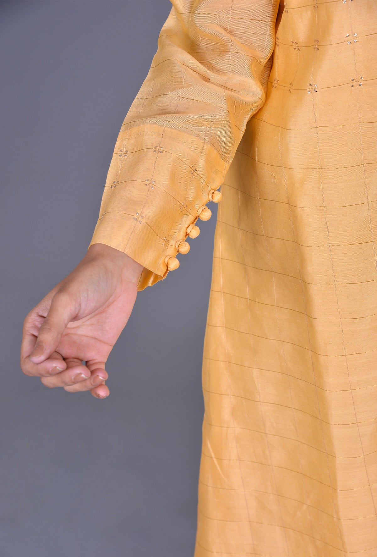 Chanderi Silk Dress