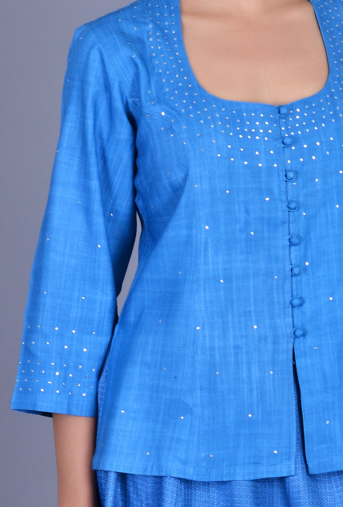 Blue Silk Ensemble